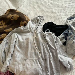 grey Hoodie XXL